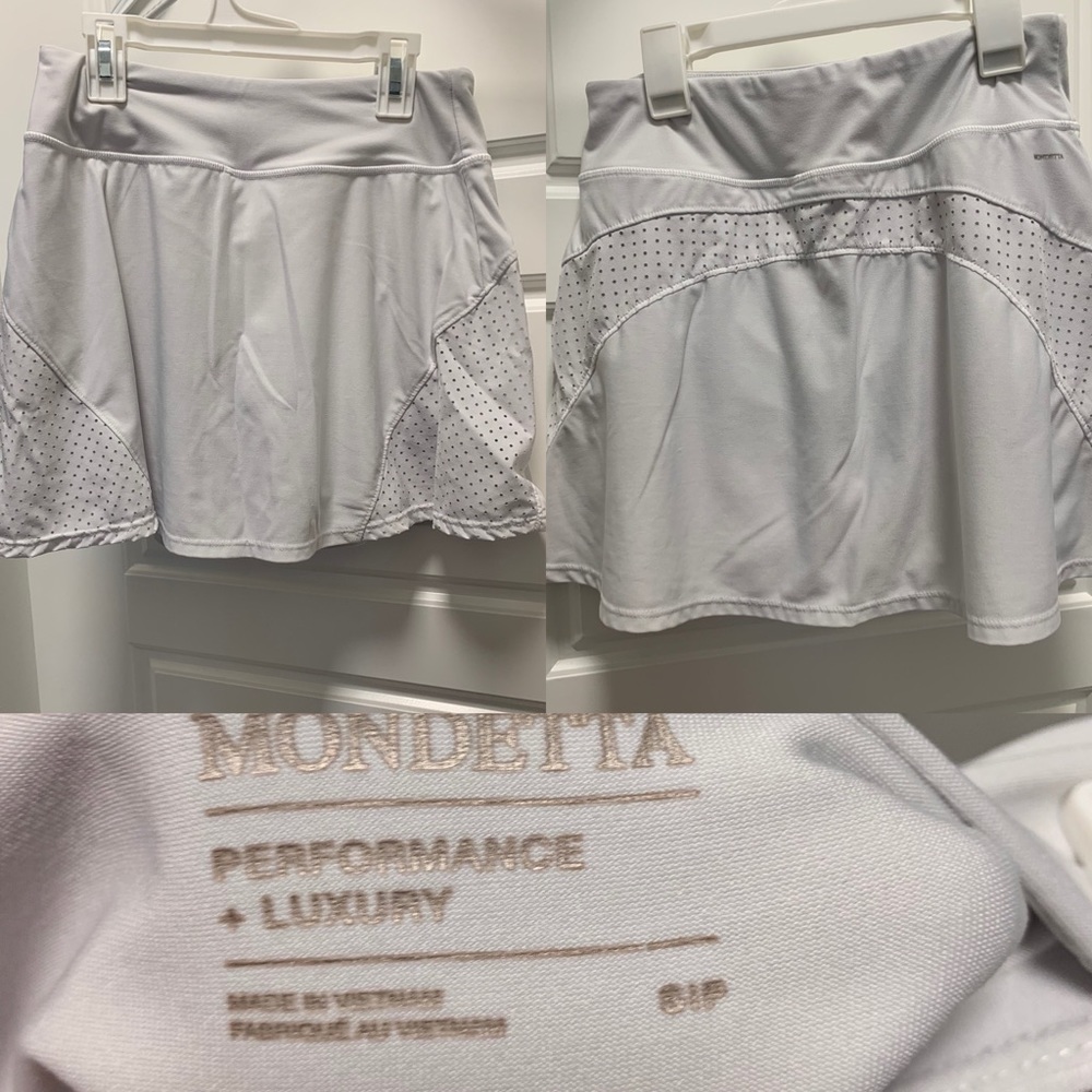 White athletic skirt
